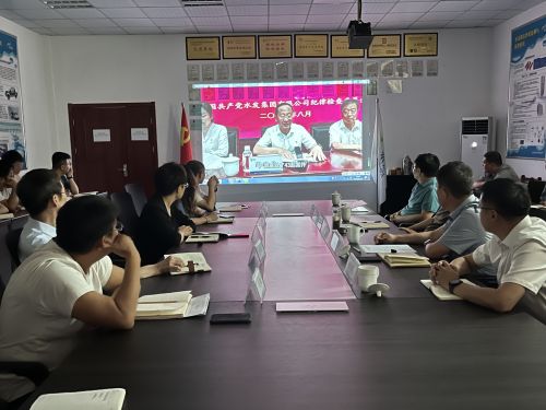 【河海水文】水發(fā)水控集團黨委委員、紀委書記王高升到河海公司全面從嚴治黨、黨風廉政建設專題調(diào)研 (1).jpg